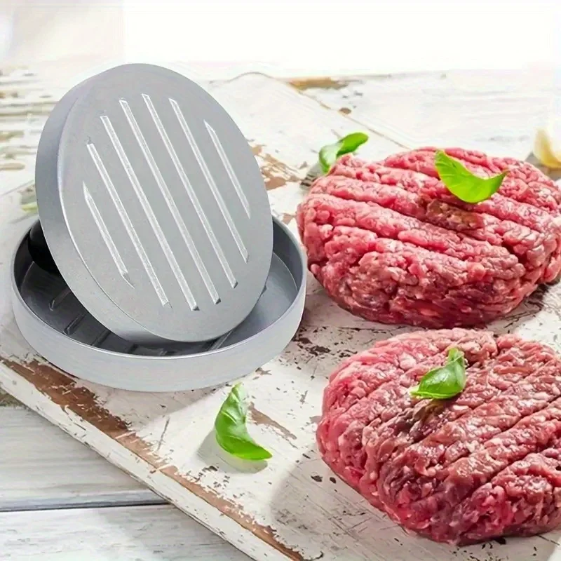 

Professional Non-Stick Metal Hamburger Press Kitchen Tool for Home BBQ Beef Cheese Vegetable Patties Easy Press Mold Cooking
