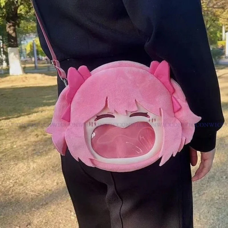 2025 11 애니메이션 마법소녀 마도카 마기카 이타백 코스프레 백팩 이타백 마도카 애니메이션 파생품 귀여운 대용량 배낭