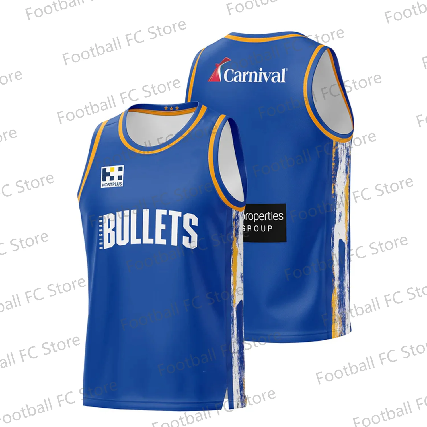 2024 Nuova Estate Arriavl Australia Brisbane Bullets 23/24 Gilet T-shirt in jersey per canotte per adulti/bambini