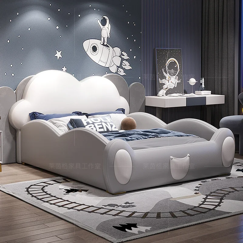 

Princess Soft Modern Children Beds Mattress Set Loft Luxury Baby Children Beds Boys Girls Cama Doble Bed Room Furnitures