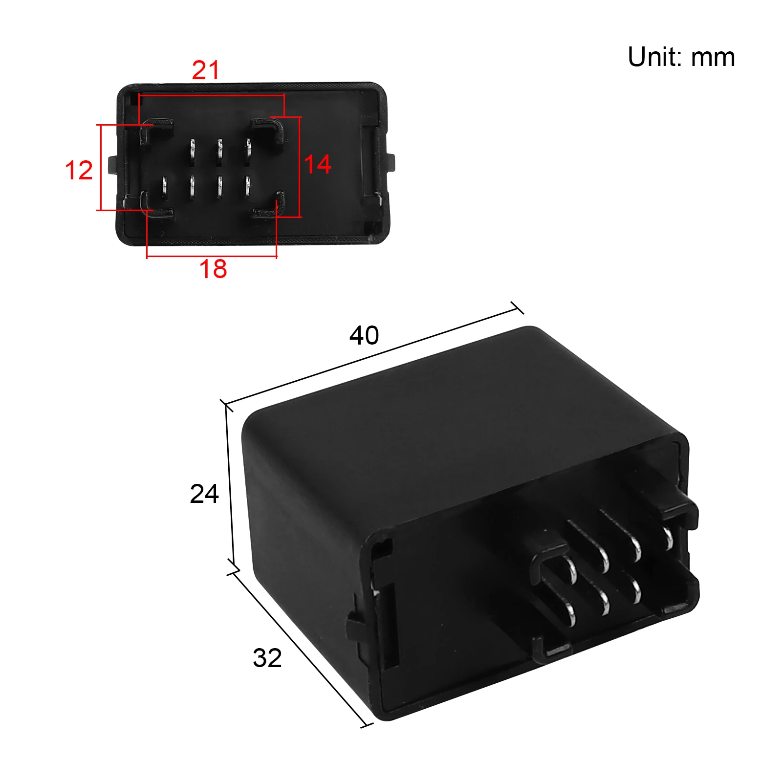 7 Pin 12V Turn Signal Indicator LED Flasher Relay for Suzuki Bandit GSF GSXR 600 750 1000 SV650 VL250 GSR 600 750 SFV 650 GSX