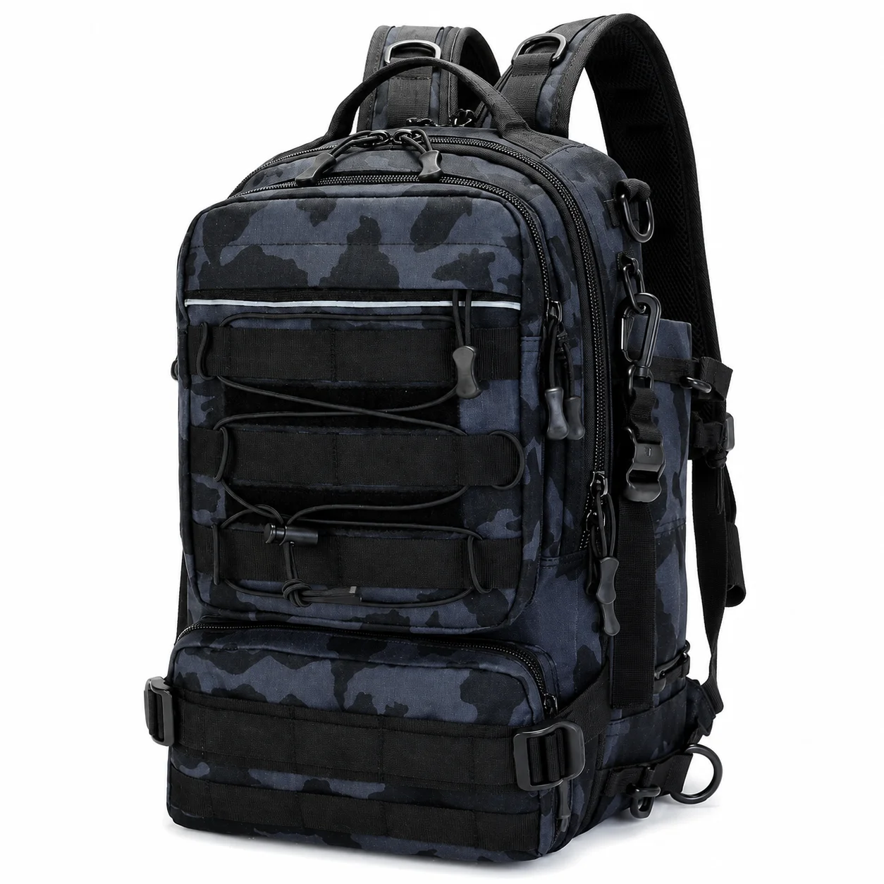 Convertible Tactical Crossbody Sling Bag Single Shoulder and Double Shoulder Backpack for Camping Hiking Trekking Sports Travel