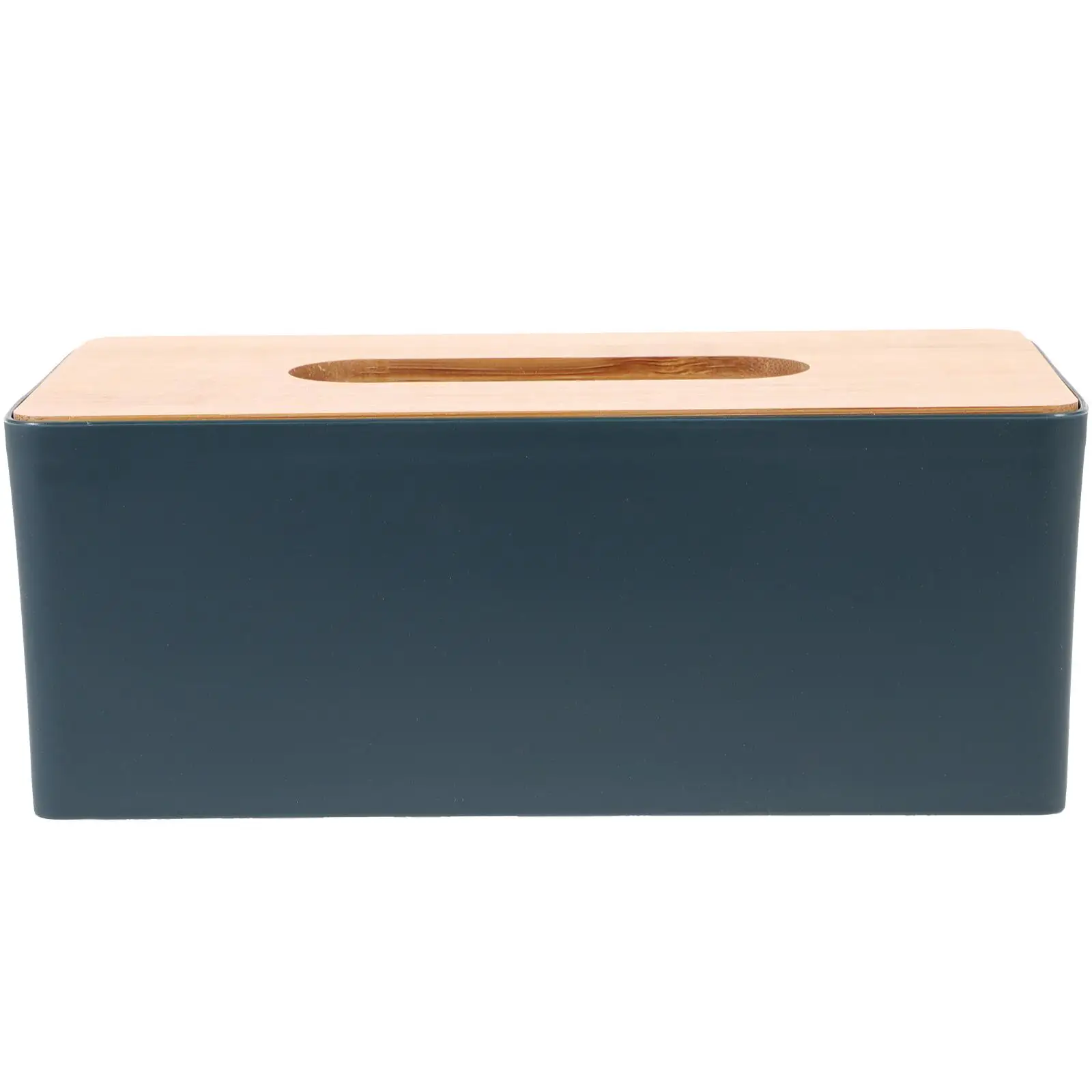 

Wooden Tissue Box Rectangle Holder Heavyweight Storage Boxes Car Travel Home Decor Paper Towel Organizer Napkin