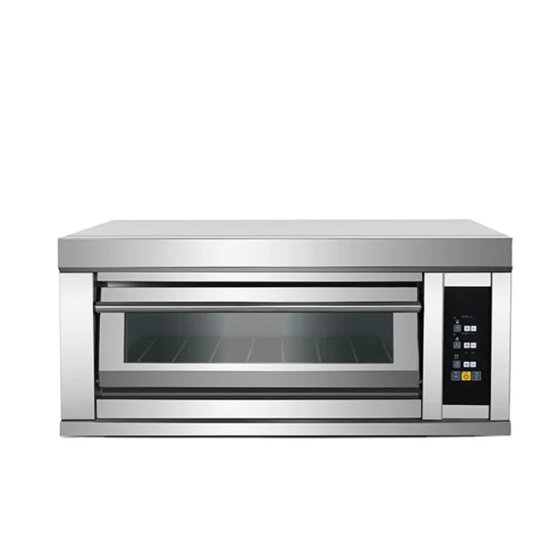 เตาอบแก๊สเชิงพาณิชย์สองชั้นสี่ถาดสำหรับอุปกรณ์ครัว