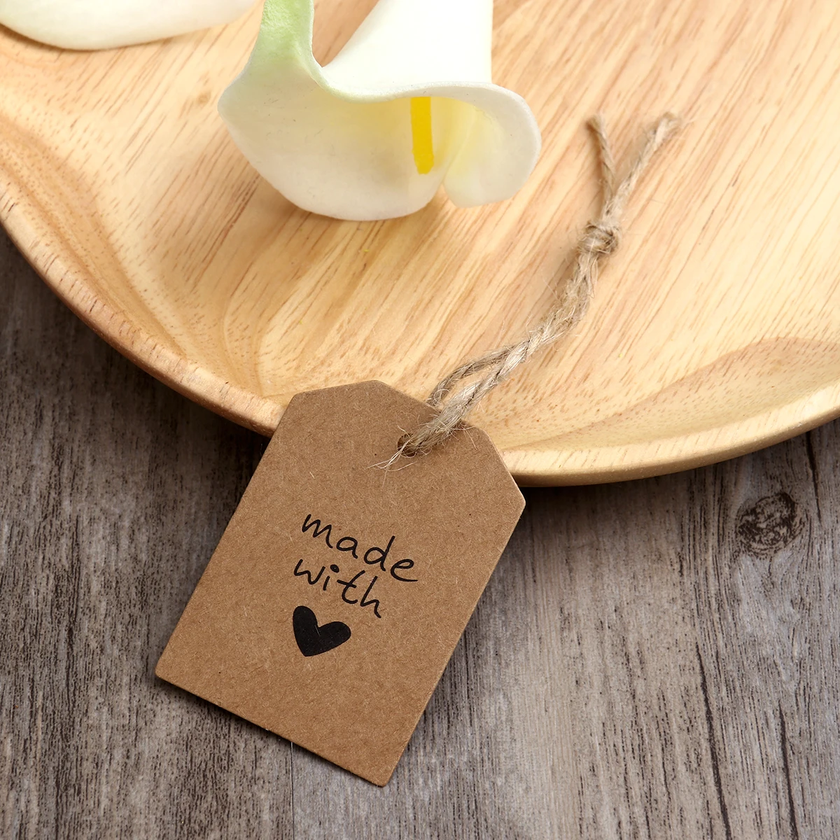 100pcs Wedding Paper Personalized Wedding Favor Gift Label Favor Labels Heart Letter Gifts Decor Party Anniversary Cards