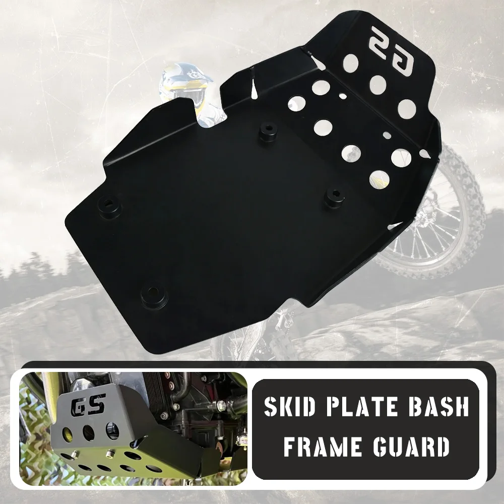 

NEW Motorcycle Accessories CNC Skid Plate Bash Frame Guard FOR BMW F 650 700 800 GS ADV F650GS F700GS F800GS Adventure all years