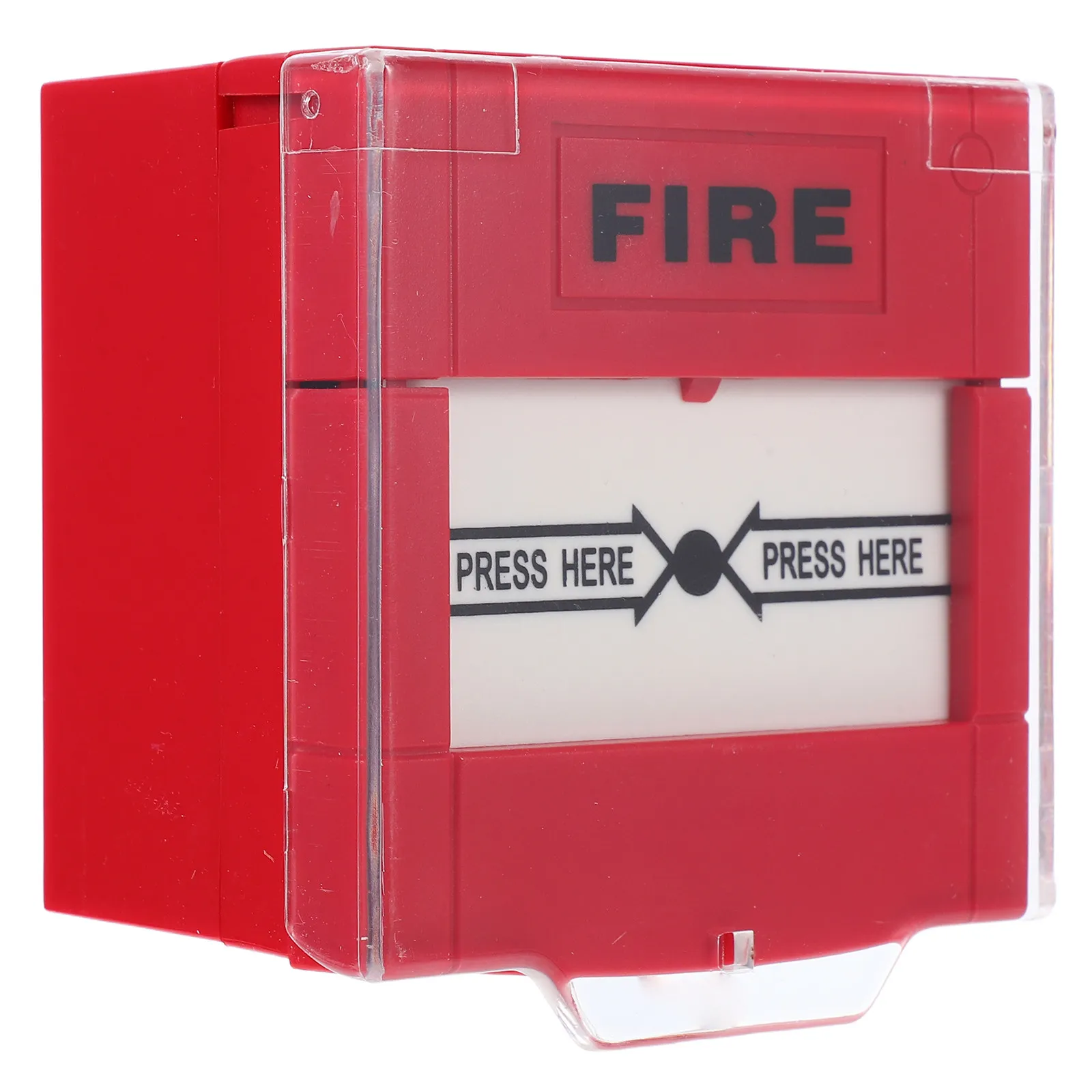 

Manual Reset Emergency Call Button Fire Alarm Button Bright Color Quick Response Easy Installation for Safety Manual Call Point