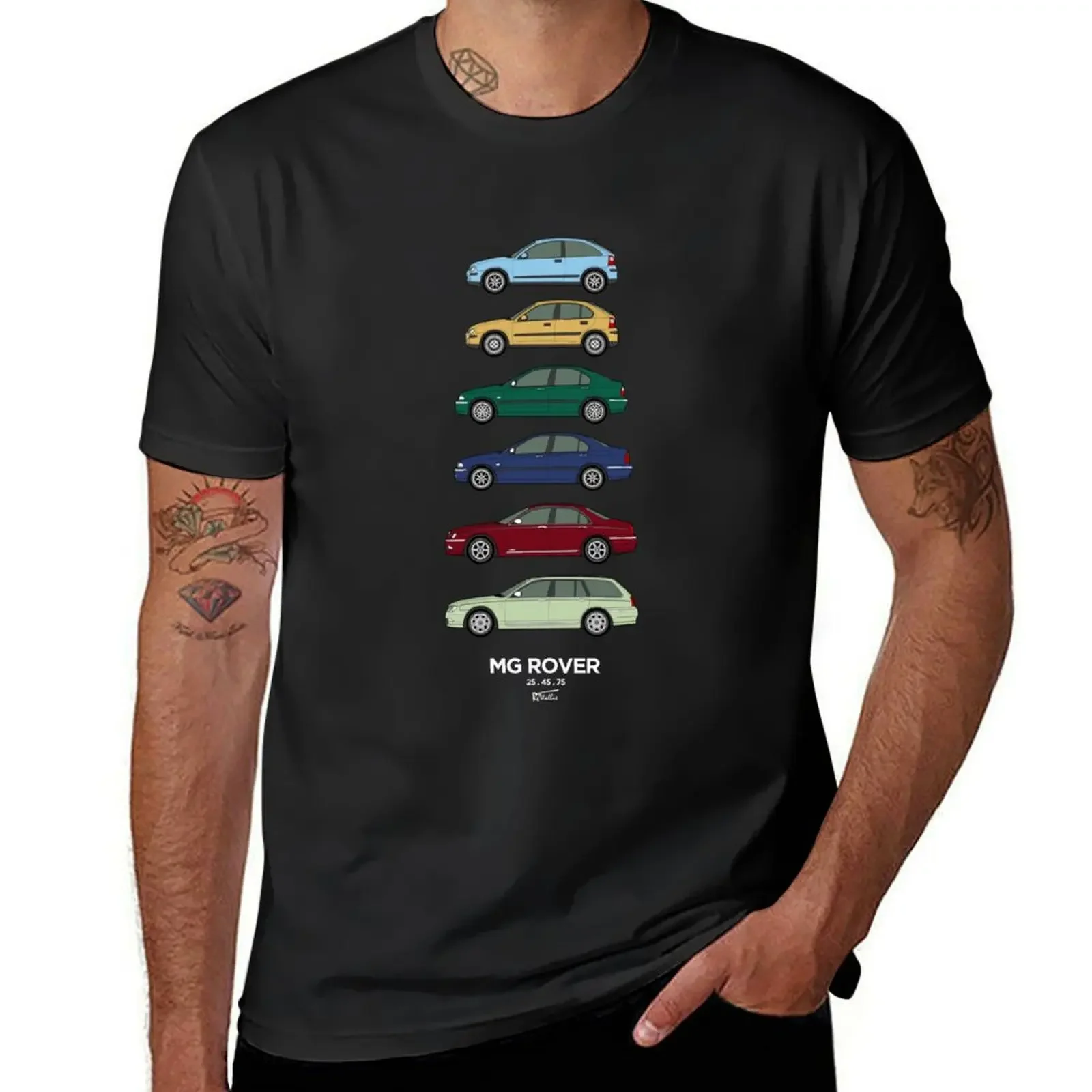 

Rover 2001 25, 45, 75 Classic Car Collection T-Shirt funny meme t-shirts sublime t shirts for men graphic