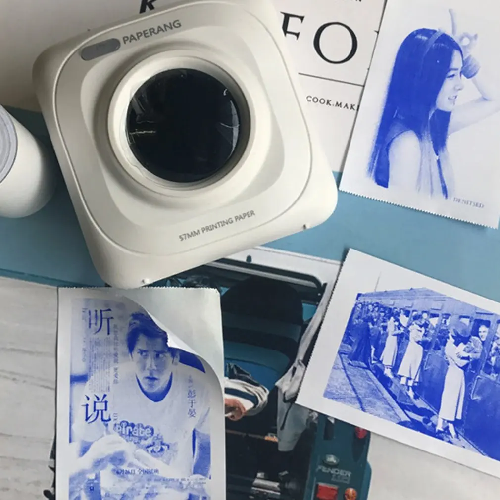 3ม้วนทนทานพิมพ์กระดาษสติกเกอร์กระดาษความร้อนโดยตรง Self-Adhesive สำหรับ PAPERANG Mini Photo เครื่องพิมพ์อุปกรณ์เสริม