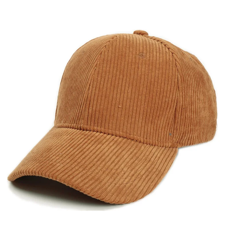 Doitbest Corduroy Baseball Cap For Women Men Solid Striped Sun Hat soft top outdoor Sports Caps Lady Snapback Hats Gorras