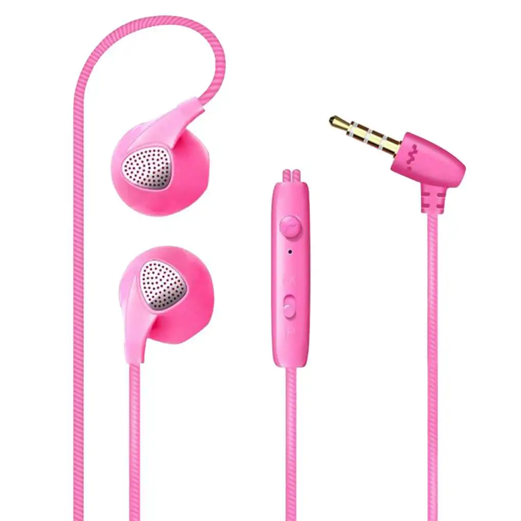 14 2mm Speaker Stereo Sounds In-ear Headset with 3 5mm Plug TPE Wired Earphone for IOS Android