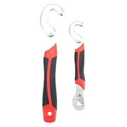 2 Pcs Magic Wrench Set Double Head Wrench Multi Function Universal Spanner Hand Tool