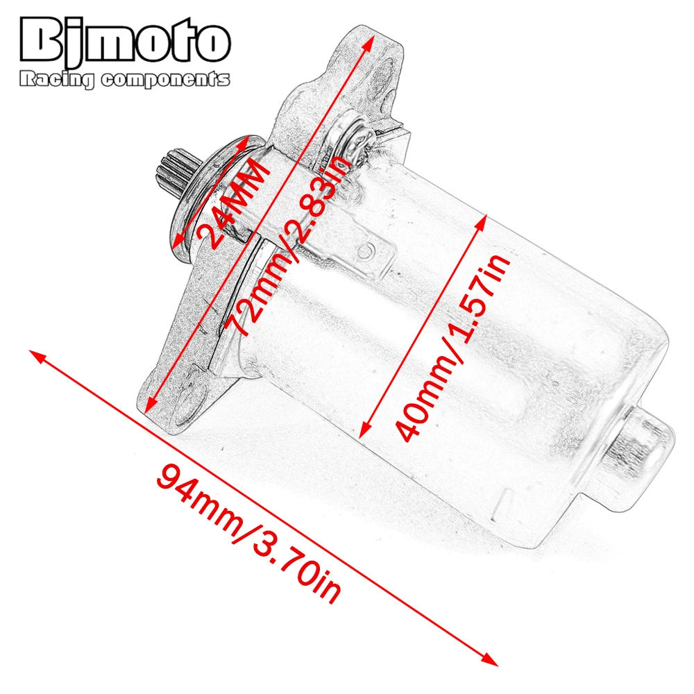 Engine Starter For Suzuki LTZ50 LT-Z50 QuadSport TR50 Street Magic UF50 AY50 Katana AP50 AJ50 Sepia For K-TM 150 XC-W XCW TE150