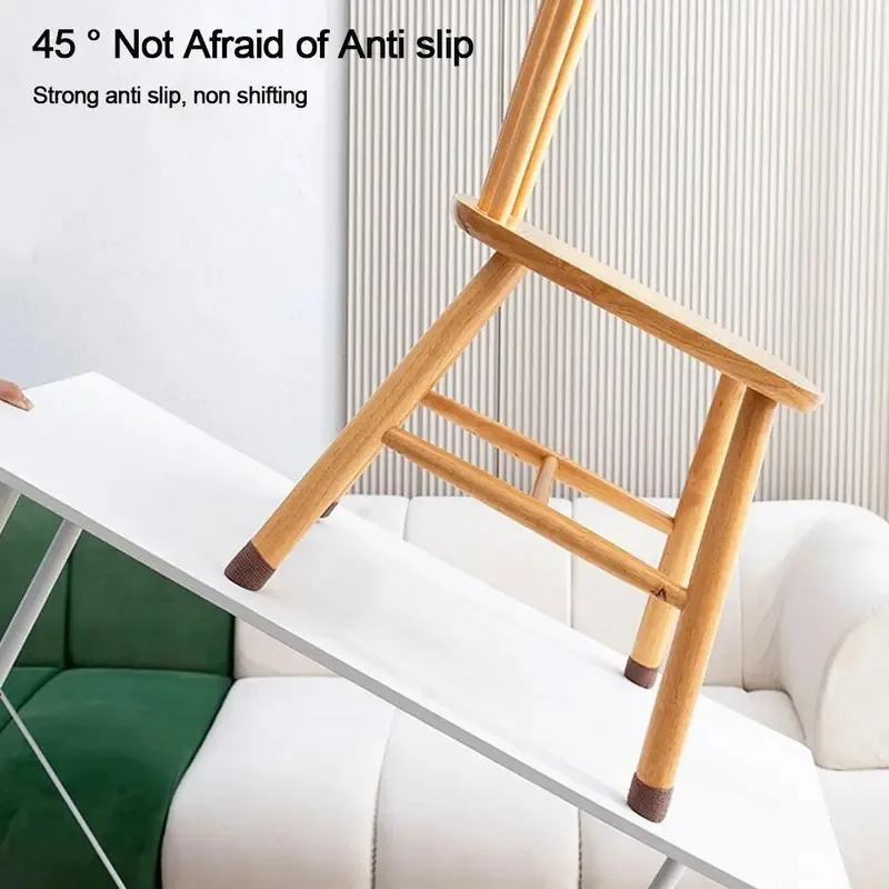 10PCS Anti-Silent Foot Pads Floor Protection Covers For Tables Chairs Anti Slip Furniture Pad Multifunctional Self-adhesive Tape