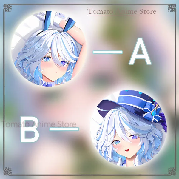 

Taie D'oreiller Dessin Animé Genshin Impact Focalors Furina Dakimakura, Corps Articulé, Cosplay Japonais Otaku, Housse Coussin,