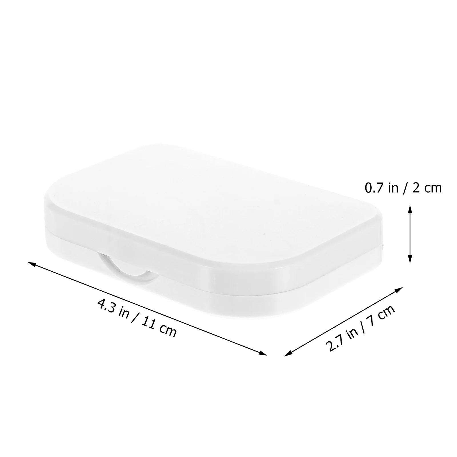 Caja de almacenamiento para rizador de pestañas, organizador de soporte de repuesto para pestañas postizas marrones de viaje