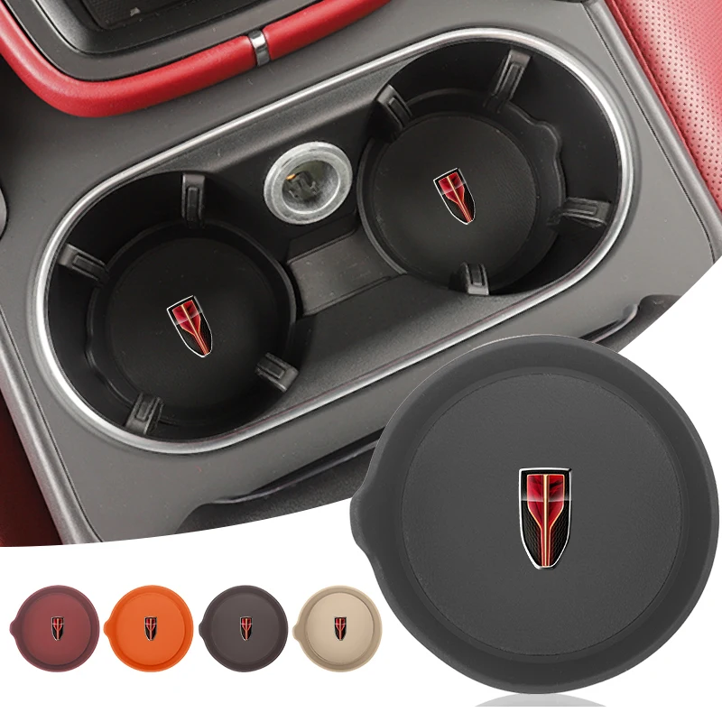 

Car Silicone Coaster Mug Holder Drink Mat Water Cup Mute Pad For Hongqi H5 H6 H7 H9 E-QM5 HS3 HS5 HS6 HS7 E-HS3 E-HS9 LS5