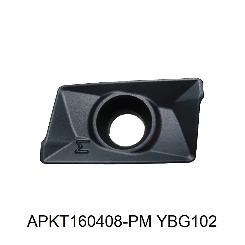 

APKT APKT160408-PM YBM251 ZCC Milling Inserts Tools Carbide Inserts processing for steel,stainless steel,cast iron APKT 160408