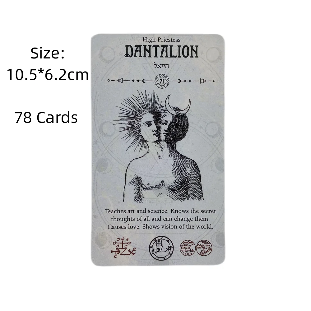 Okkulte Tarot karten Wahrsagerei Deck Englisch Versionen Edition Orakel Brettspiel für Party – Detail 2