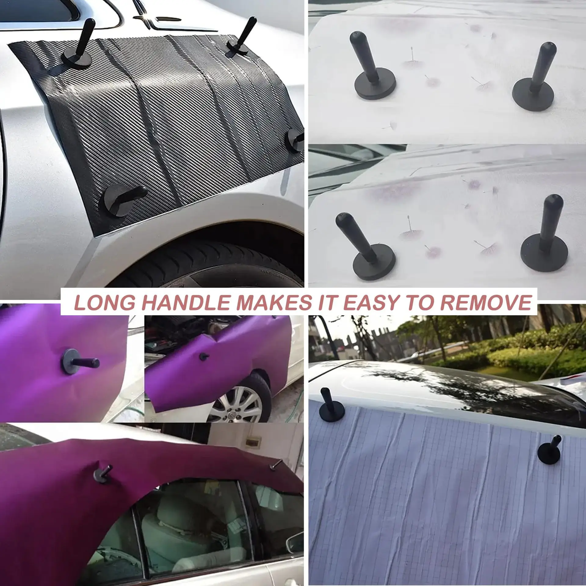 Vinyl Wrap Tools Car Wrap Gripper Magnets Holder for Tint Film Sign Mark Graphics Positioning Car Wrapping Holder Strong Magnet view 5