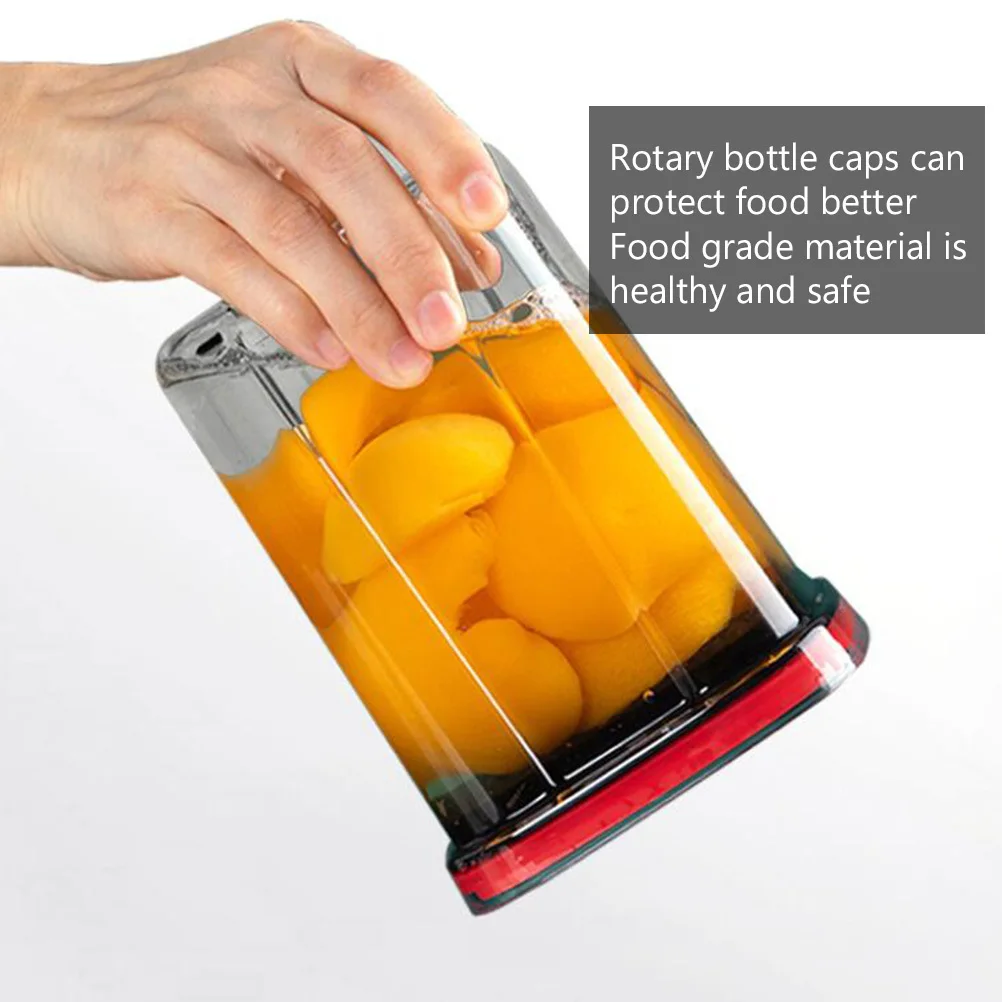 

1Pcs 1300ml Food Grade Sealed Storage Can Large Mouth Milk Powder Coffee Plastic Container Snack Cereal Bottle Black