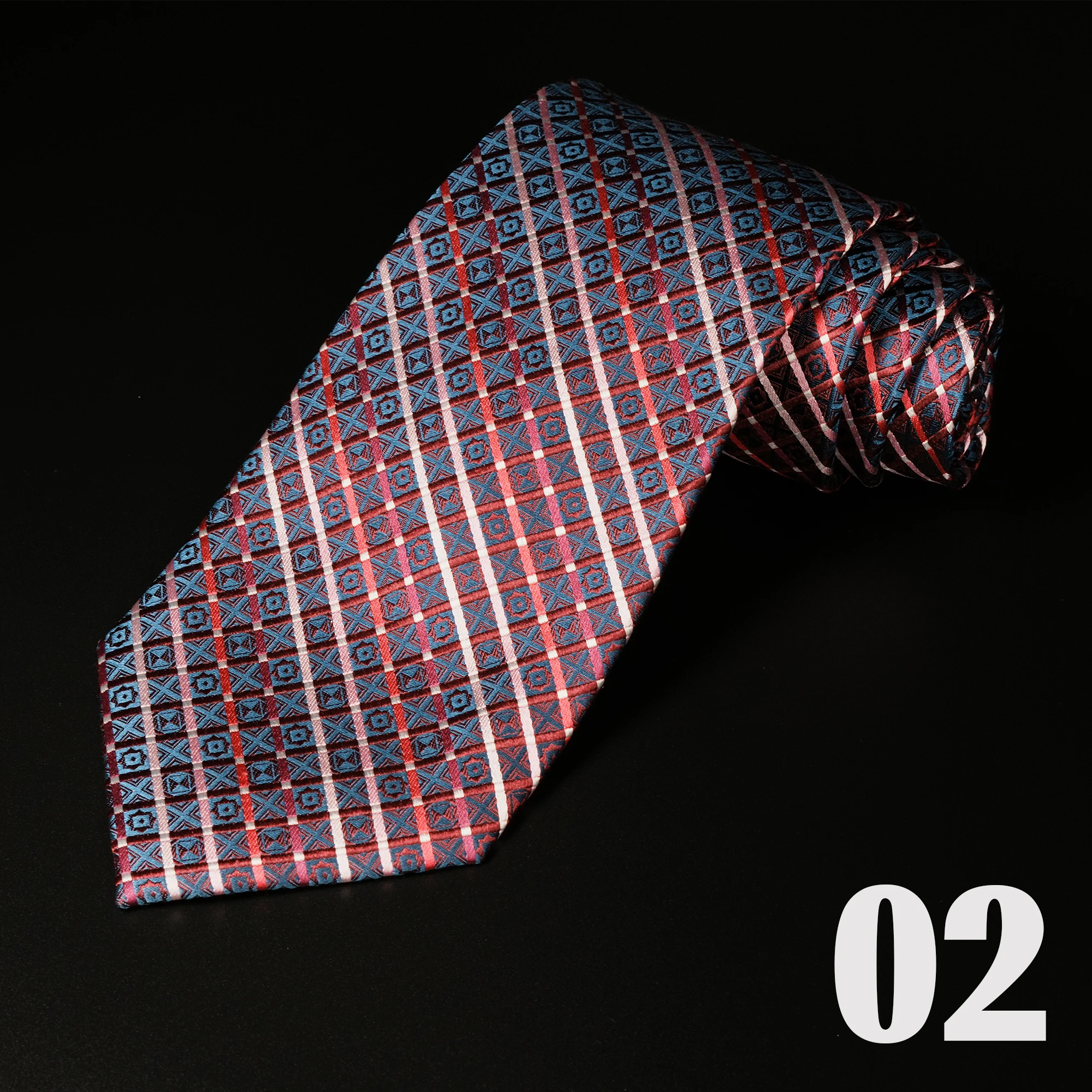 EASTEPIC 10 cm Wide Ties for Men in Business Suits Men\'s Necktie Jacquard Accessory Quality Print Pure Silk Wedding Party