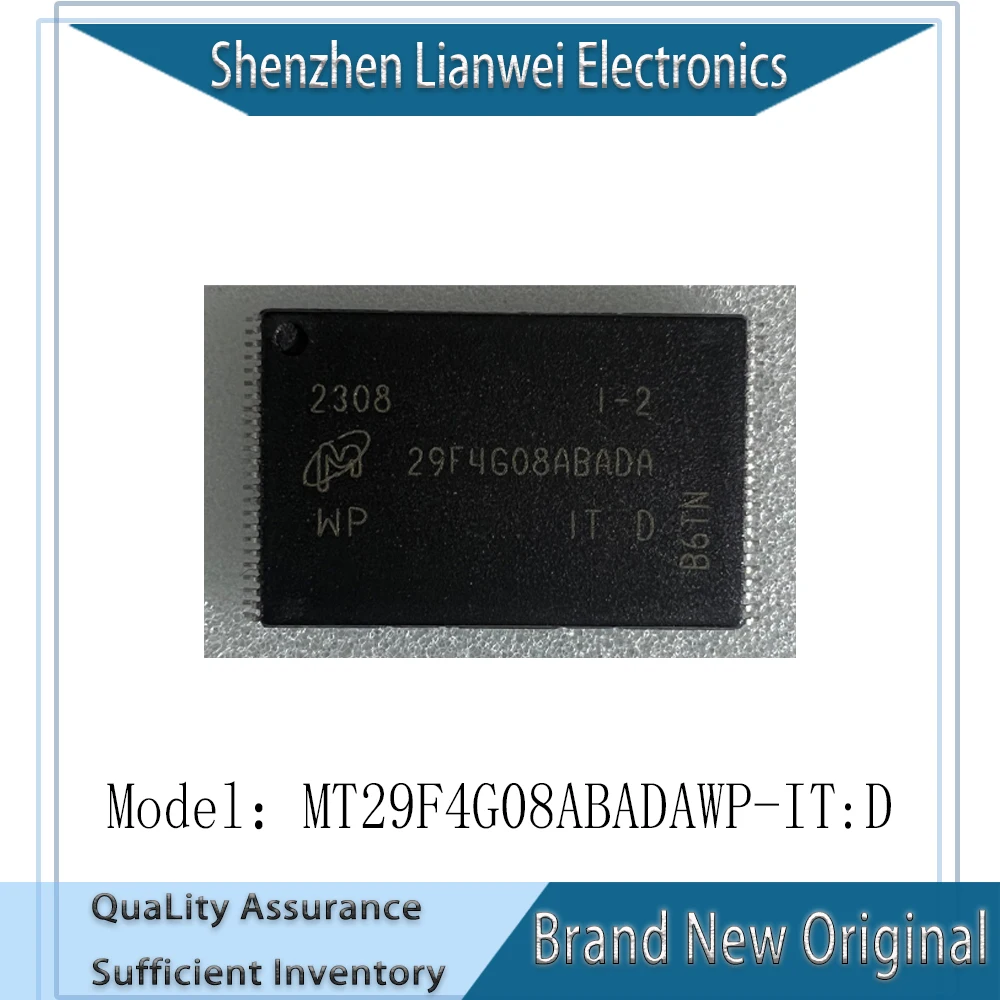 

100% New Original 29F4G08ABADA MT29F4G08ABADAWP-IT:D MT29F4G08ABADAWP-IT MT29F4G08ABADAWP IC FLASH 4GBIT IC Chipset TSOP-48
