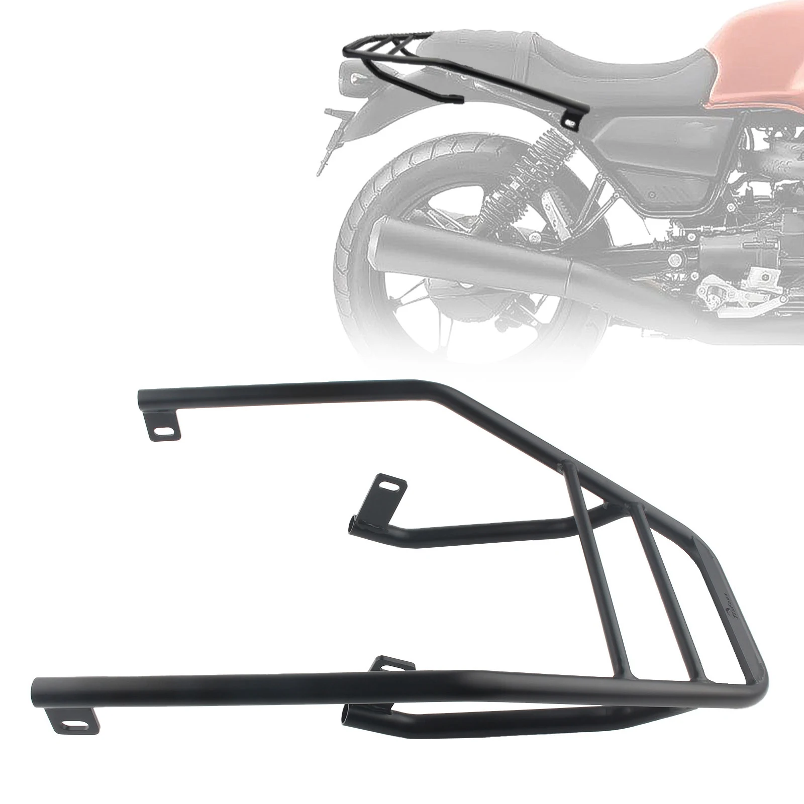 

Motorcycle Rear Luggage Rack Extension Moto Carrier Support For Moto Guzzi V7 III Classic Stornello Trofeo Centenario 2016-2023