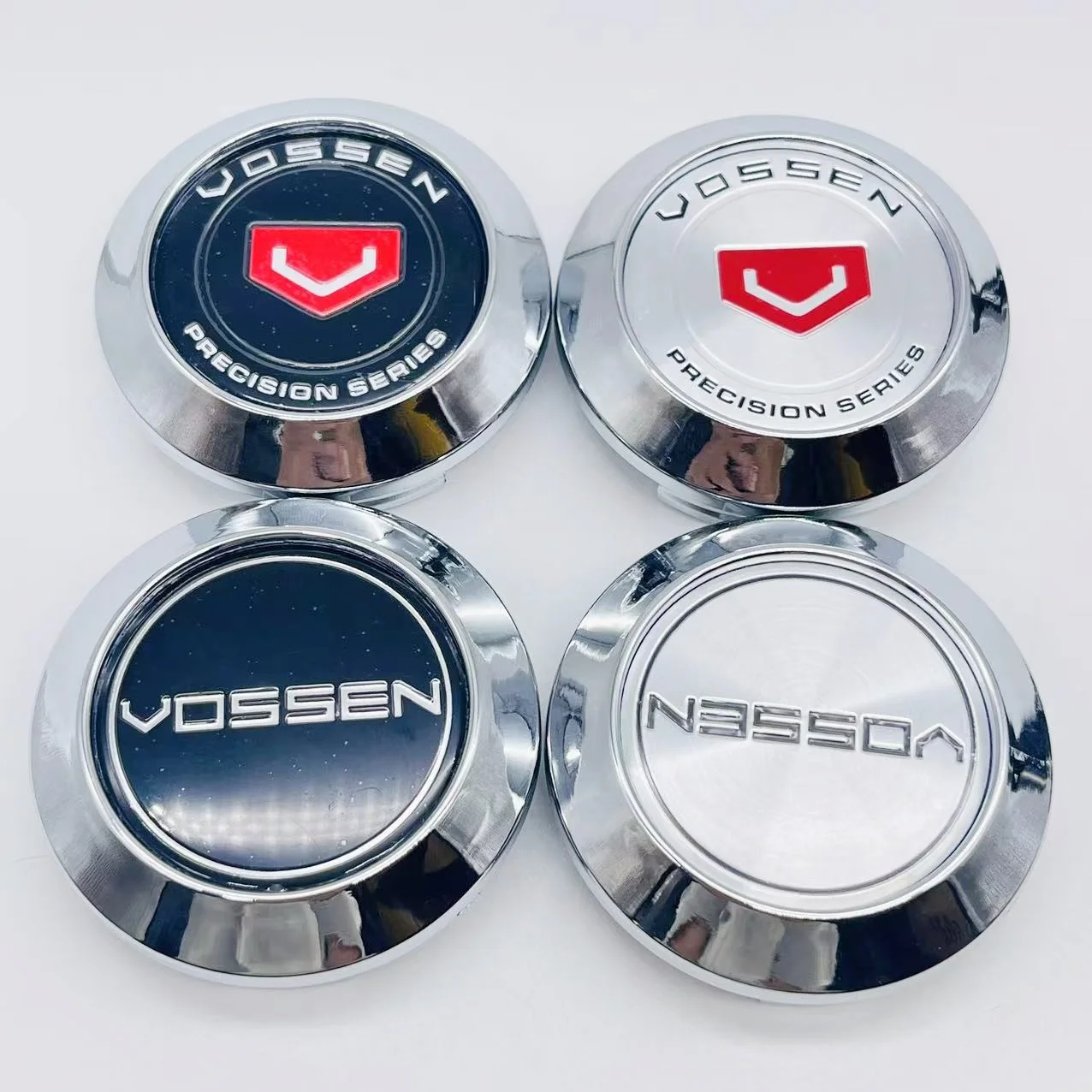 

4PCS Watson Wheel Center Cap 64mm Rim Cover Hub Cap Wheel Cap 45mm Watson Badge Racing Emblem Car Accessories