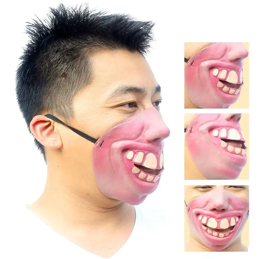 Latex Half Face Fun… - image