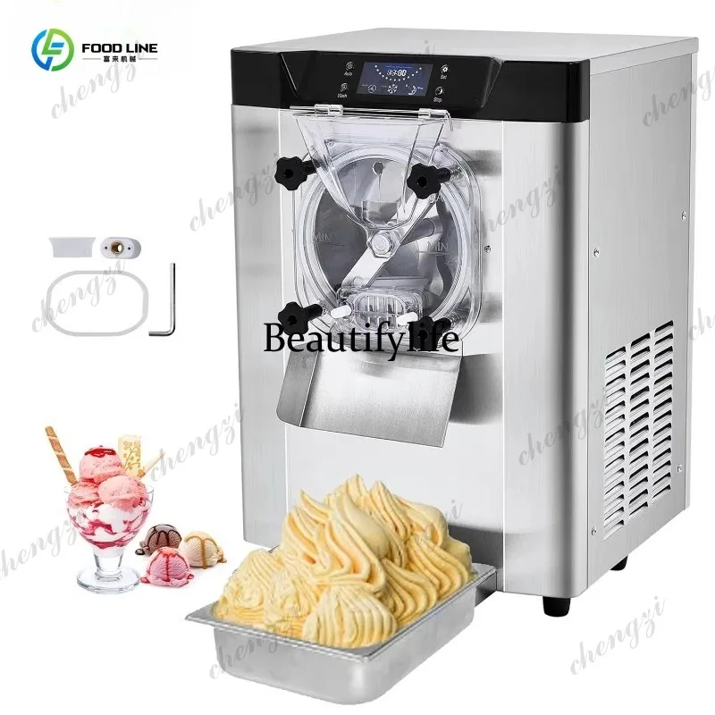 Customized Hard Ice Cream Machine Automatic Ice Cream Vending Machine For Commercial Use