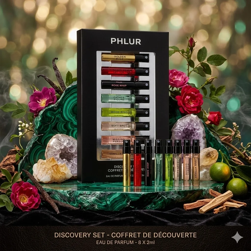 Discovery Set Eau de Parfum-Travel Mini Perfume Sampler, 8 x 2ml (0.06 fl oz each) Unisex Fragrance Gift Set, Long Lasting Designer Scent Collection view 7