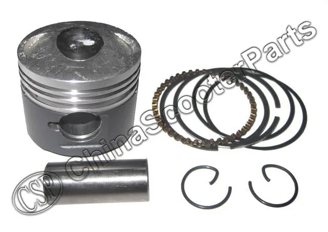 Racing GY6 125CC 52.4MM Piston Ring Kit  P52QMI Kinroad Kazuma Jonway Zhejiang Chinese ATV Quad Go Kart Buggy Parts