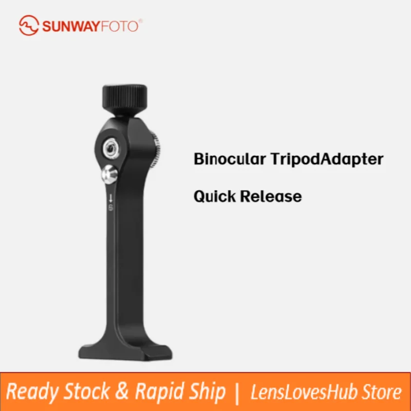 

SUNWAYFOTO Binocular Tripod Adapter Accessories,with Arca Swiss Plate and 1/4 Thread Hole