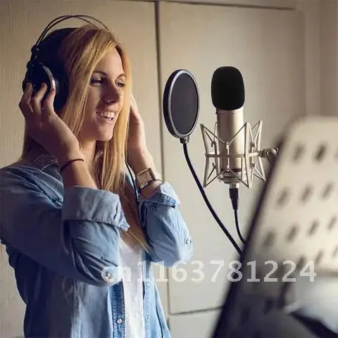 

1Pcs High Quality Filter Windscreen Microphone Sponge Foam Cover For Blue Yeti Pro Mic Replacement Black Sponge Cover