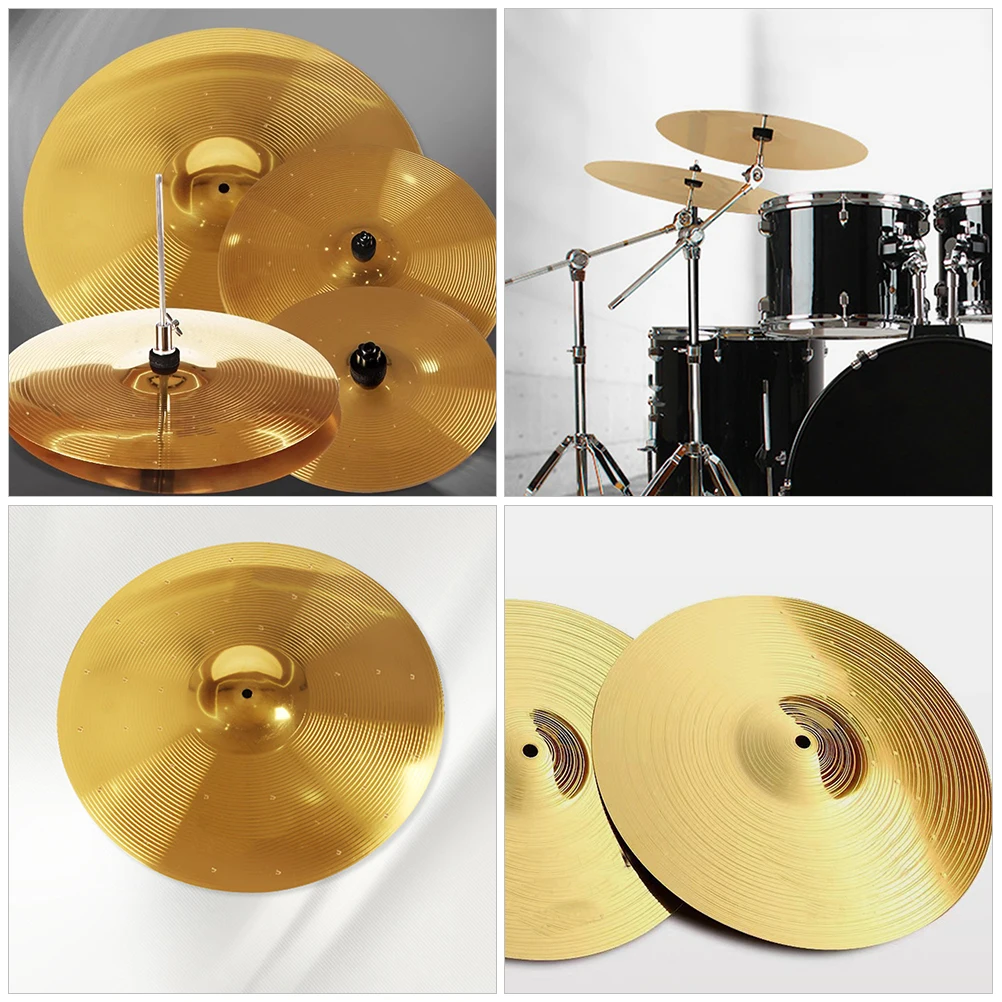 

Cymbals Drum Kit Stand Mute Hi Hat Tambourine for Drums Mini Boom Arm Kids