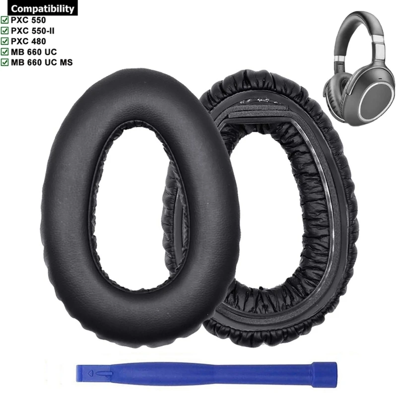 Replacement Earpads Earmuff Ear Pads for  PXC 550  660 Headphone