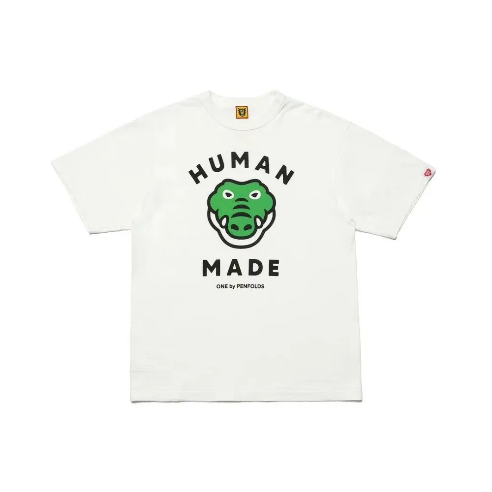 Summer 2026 new HUMAN MADE Japanese style dog print bamboo cotton couple high-quality summer short sleeved shirt