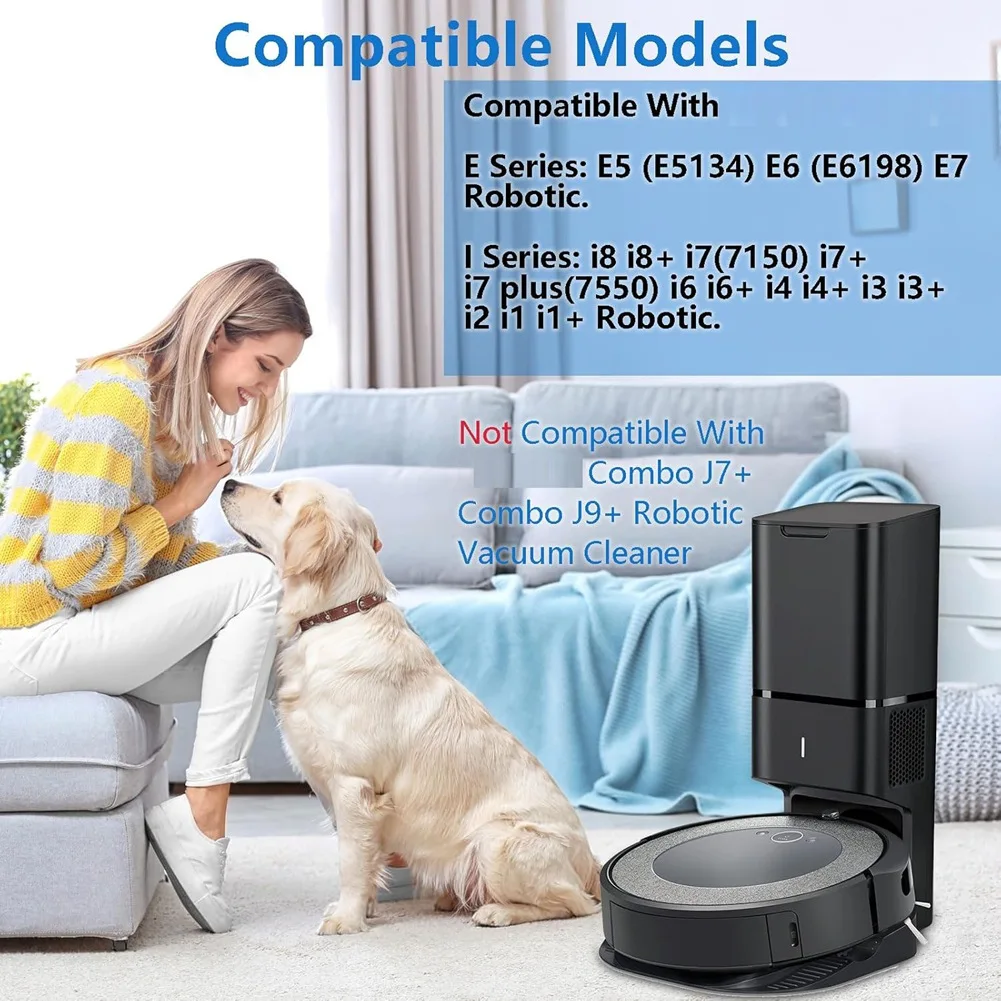 ملحقات بديلة عالية الجودة متوافقة مع سلسلة Irobot Roomba I & J، I8 I8+ I7 I7+ I6 I6+ J8+ J5+ J5 Robotoics Kit