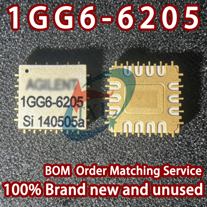 100% Brand New Import-AGILENT 1GG6-6205 1GG66205 IGG6-6205 GaAs MMIC Microwave RF Chip Fastpak Gold Ceramic Package