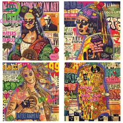 Celebrity Portraits Pop Art Graffiti Bitcoin full drill diamond Painting cross stitch Wall Picture Living Room new Home Decor