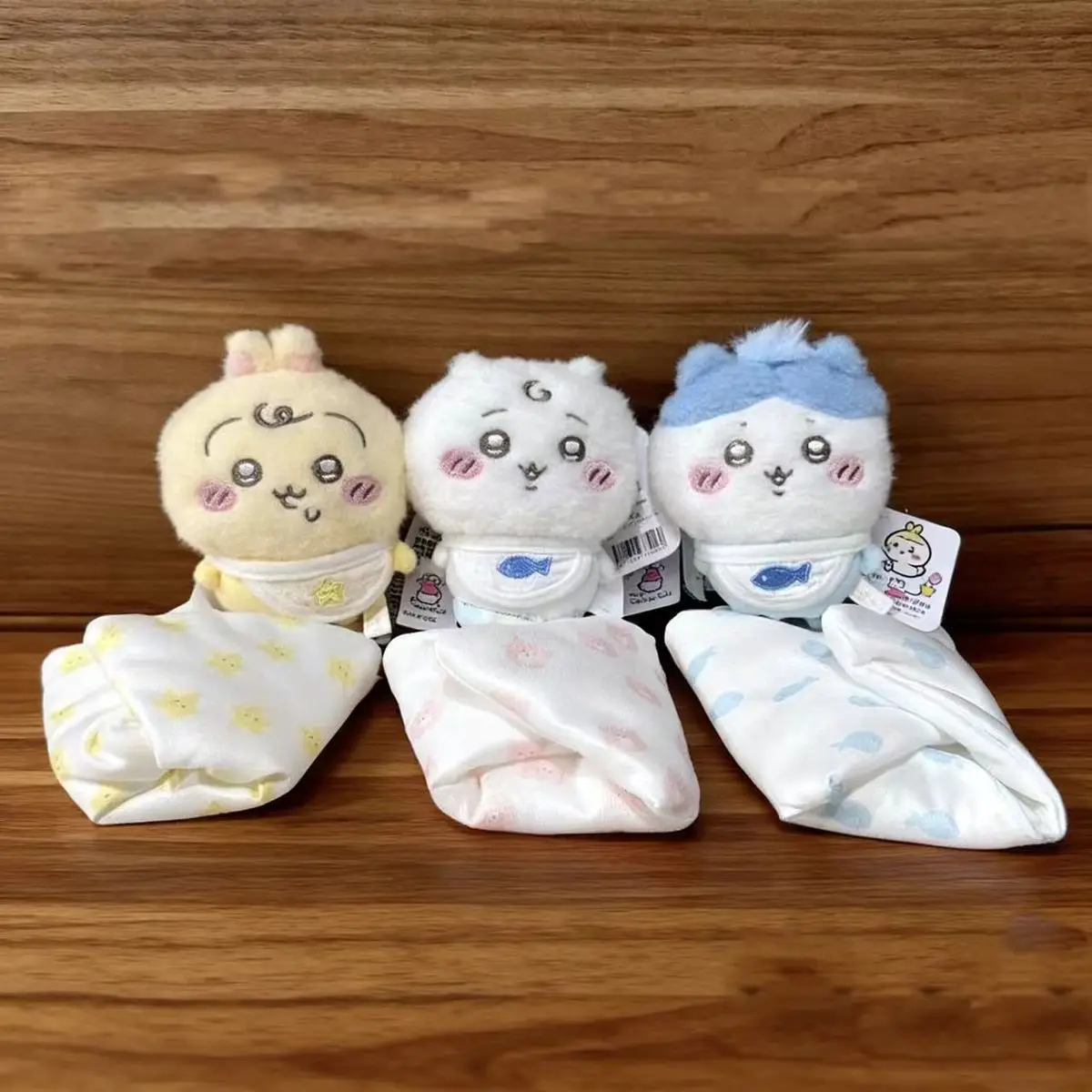 لطيف تشيكاوا الطفل قماط أفخم المفاتيح Usagi Hachi التميمة الصغيرة دمية ناعمة حقيبة سحر هدية لمحبي وجميع #6