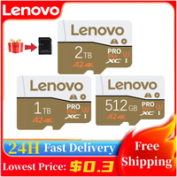 Original Lenovo Micro SD Card 2TB 1TB 512GB High Speed Memory Card 256GB 128GB Class TF Card for Switch Drone Equipment Audio PC