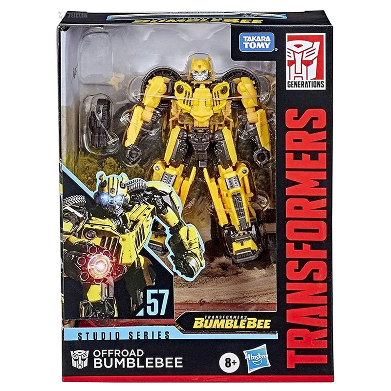 Hasbro Transformers Bumblebee Studio Series SS57 Offroad Bumblebee 12Cm Deluxe Class Anime Original Action Figure Model Toy Gift