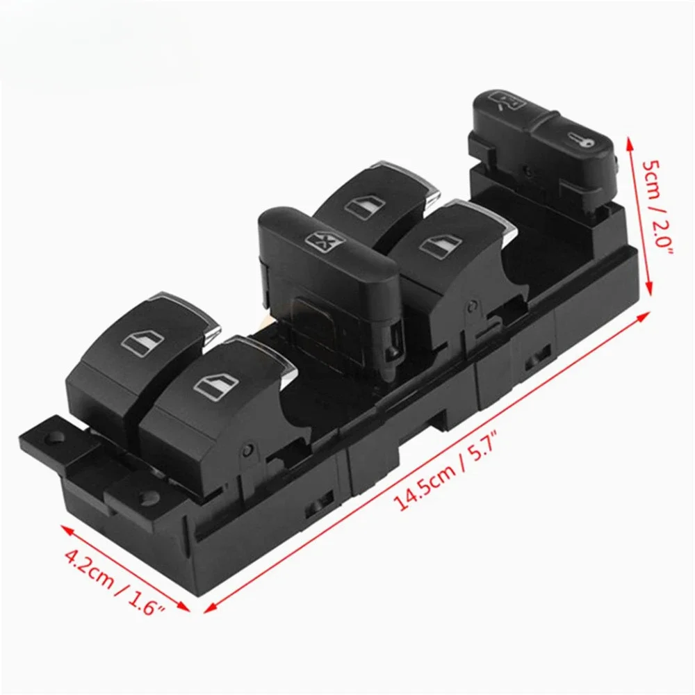 

For VW 99-04 GTI Golf 4 Jetta MK4 BORA BEETLE Passat B5 B5.5 Window Control Switch ButtonOEM : 3BD 959 857 3BD959857