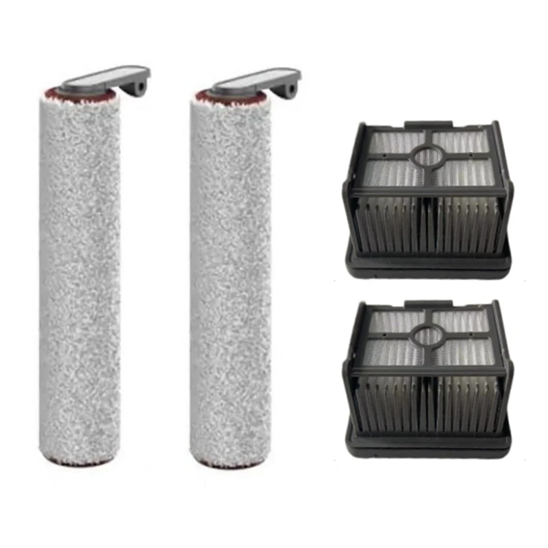 

8Pcs Parts For Dreame H12 Pro Washing Floor Machine Vacuum Cleaner Accessories Washable Hepa Filter Main Roller Brush