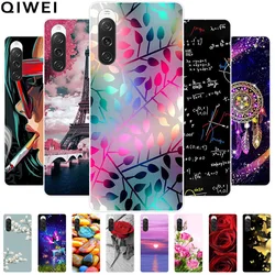 For Sony Xperia 10 IV 5G Case Fashion Silicone TPU Clear Soft Phone Cover for Sony Xperia10 / 10 II / 10 III Lovely Shells Capas