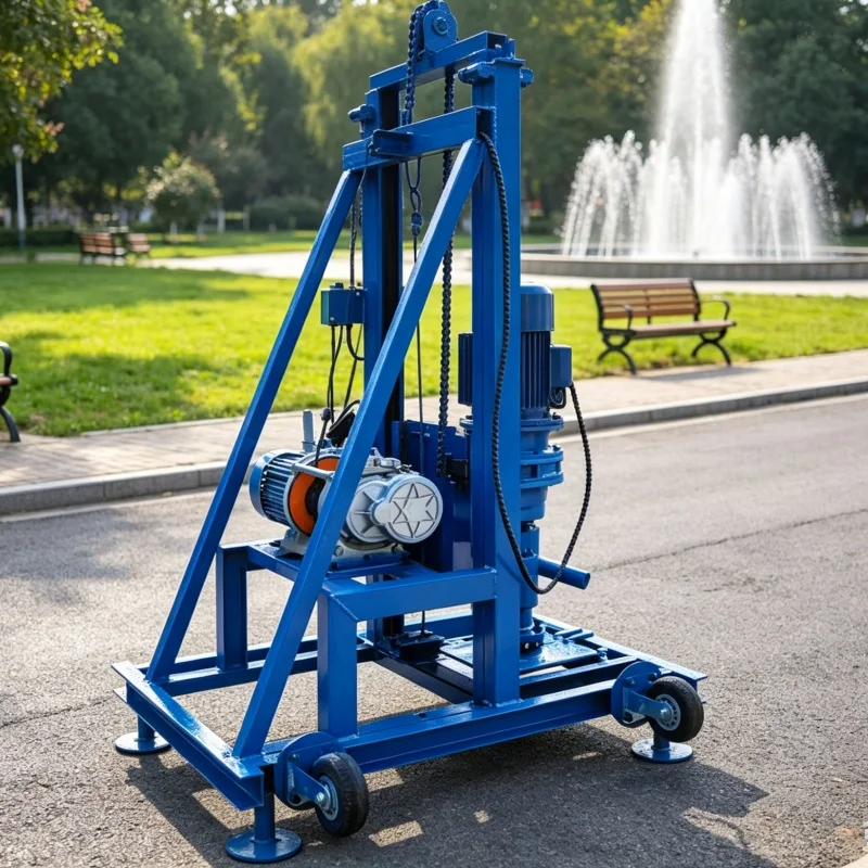 

Customized Hot-selling Mini Drilling Rig for Rural Household Use, Water Well Drilling Machine, Shallow Layer Drilling Equipment