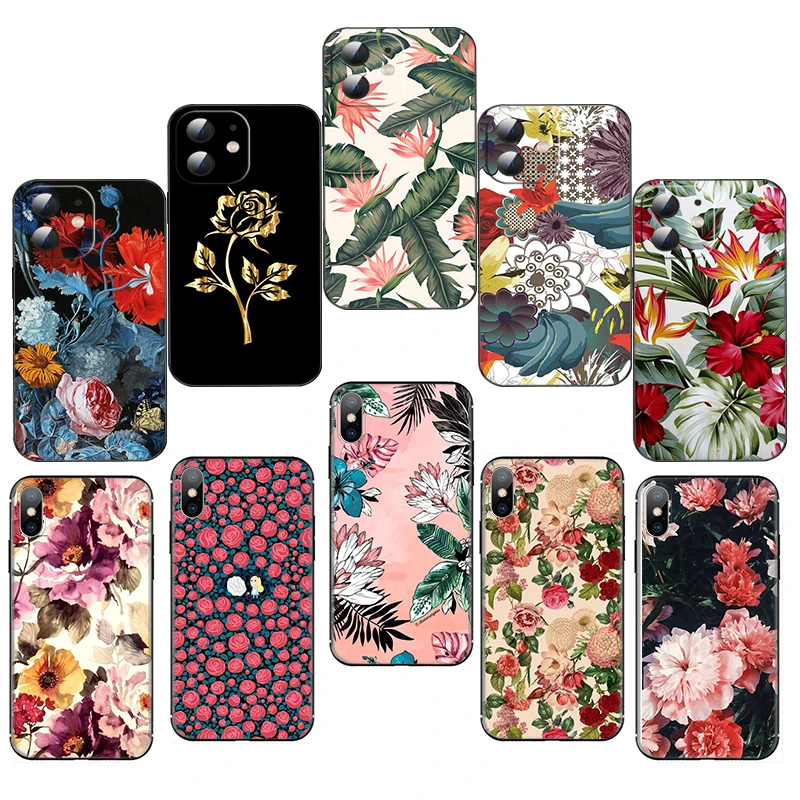 

PO4 Art Cool flower Soft Silicone Case for Samsung Galaxy A10 A10s A20 A30 A20S A40S A50 A50S A70 A81 A82 A91 Caver