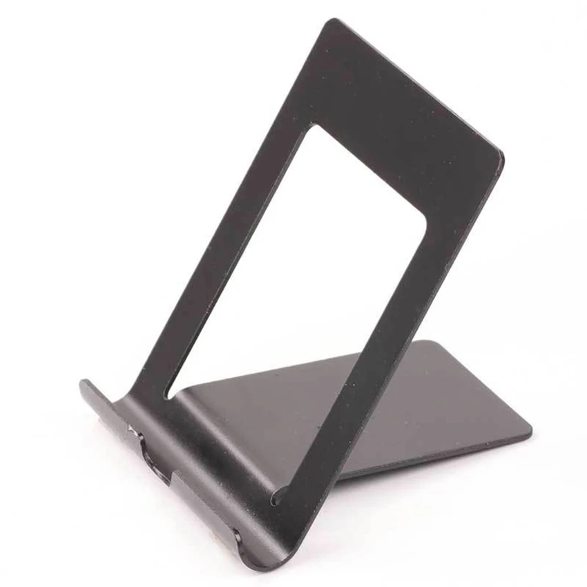 Aluminum Alloy Cell Phone Stand Holder Portable Mobile Phone Dock Desk Smartphone Tablet Holder for Office Desk